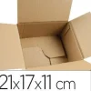 CAJA PARA EMBALAR Q-CONNECT FONDO AUTOMATICO MEDIDAS 210X170X110 MM ESPESOR CARTON 3 MM