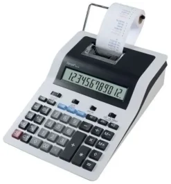 CALCULADORA IMPRESORA REBELL 12 DIGITOS PDC30 WB
