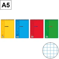 CAMPUS BLOC A5 80/H T.BASICA 60G CN 4MM APAI 002329 MAK002329