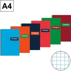 CAMPUS BLOC A4 80/H T.DURA 70GR CN 4MM 1158-4- MAK001158