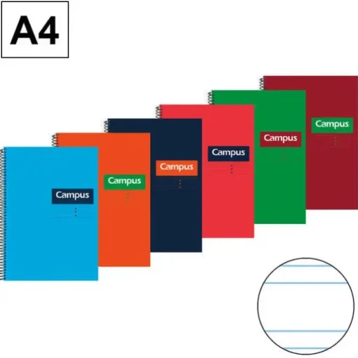 CAMPUS BLOC A4 80/H T.DURA 70GR DP 2,5MM 0014394-2- MAK001561