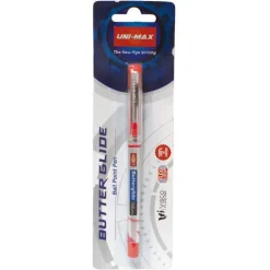 CAMPUS BOLIGRAFO UNIMAX BUTTERG ROJO /BL.1UD 080988 MAK080988