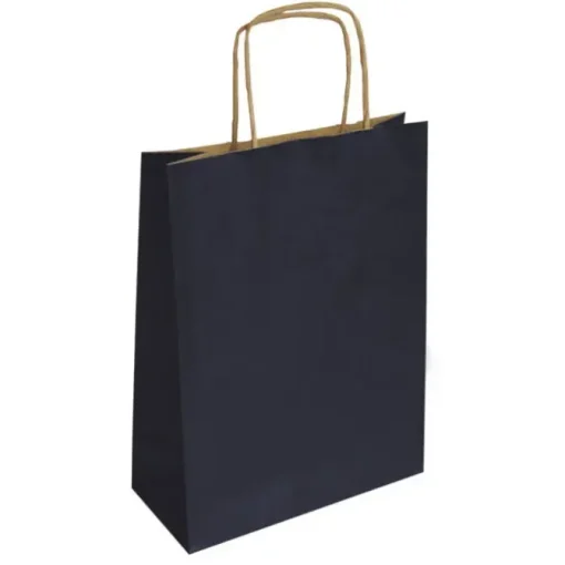 CAMPUS BOLSA PAPEL 32*12*42 KRAFT AZUL M 02103033 MAK029084