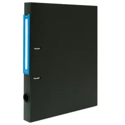 CAMPUS CARPETA PLUS A4 PP NEGRO 2ANILL. 25MM 647DS MAK180732