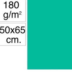 CAMPUS CARTULINA CAMPUS 50X65 180GRV.MENTA 630725 MAK630725