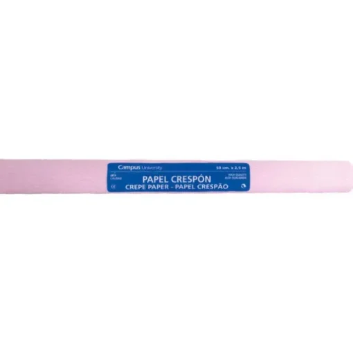 CAMPUS CRESPON CAMPUS 0,5X2,5M ROSA CL ROLLO FCPLPK MAK600334