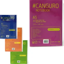CAMPUS LIBRETA A5 CANGURO 70G 32H HN COL.SUR CJP-120-14 MAK002529
