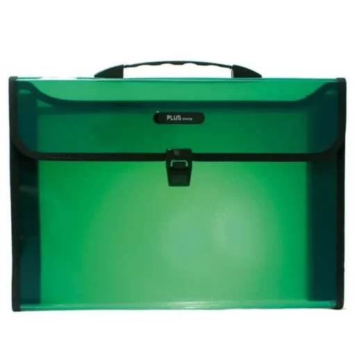 CAMPUS MALETIN PLUS A4 PP BROCHE TRASL.VERDE 180711 MAK180711