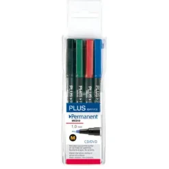 CAMPUS ROTULADOR PLUS PERMANENTE "M" 4COL 4 M MAK080546