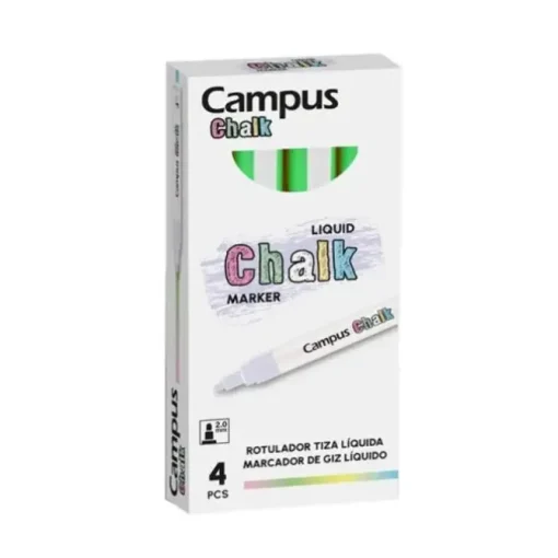 CAMPUS ROTULADOR TIZA LIQUIDA VERDE FLUOR