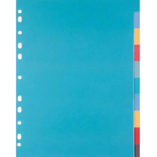 CAMPUS SEPARADORES PLUS A4 PP 10PEST.COLORES YS010 MAK180464