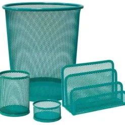 CAMPUS SET ESCRITORIO PLUS REJILLA TURQU.4PZ CQY-3172-TU MAK040658