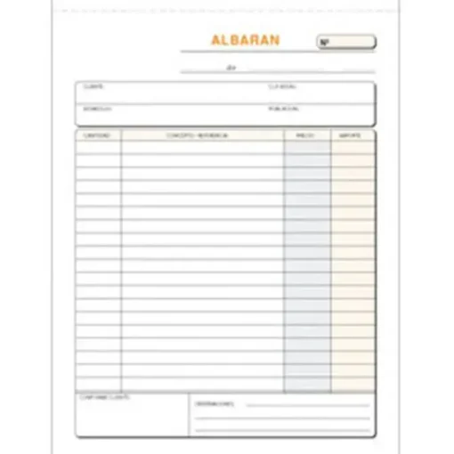 CAMPUS TALONARIO MK ALBARAN 4º NAT.TRIPLICAD T122 MAK001405