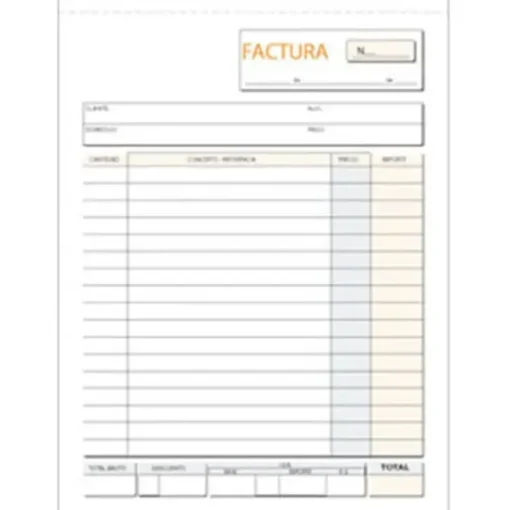 CAMPUS TALONARIO MK FACTURA 8º NAT. DUPLICAD T68 MAK001386