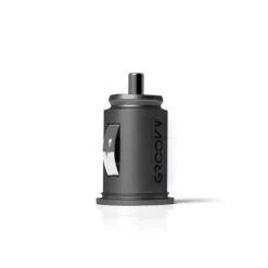 CARGADOR DE COCHE GROOVY 2 USB+C 3.4A TRANSPARENTE