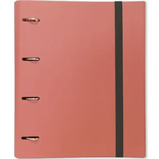 CARPETA TROQ.Fº 4A/30 GOMA ROJO
