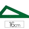 CARTABON FABER 16 CM PLASTICO VERDE