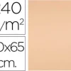 CARTULINA LIDERPAPEL 50X65 CM 240G/M2 SEPIA PAQUETE DE 25 UNIDADES