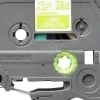 CINTA DE ROTULAR BROTHER LAMINADA 5M 12MM BLANCO SOBRE VERDE LIMA