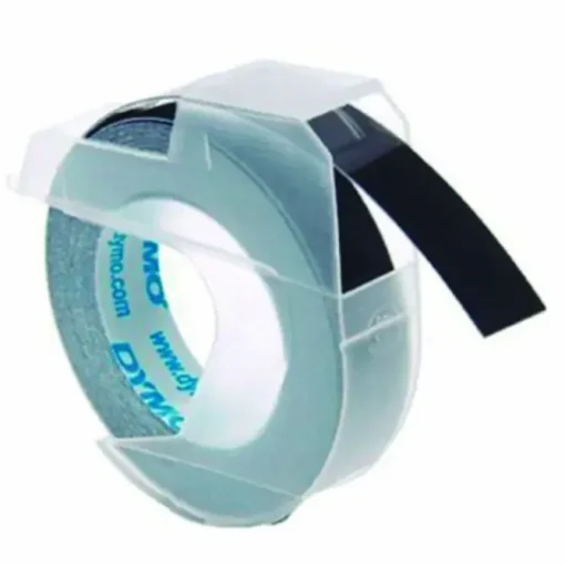CINTA DYMO JUNIOR Y OMEGA 9MMX3M NEGR