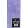 CLAIREFONTAINE PACK 6 HOJAS PAPEL SEDA 50X70CM LILA CON PUNTO GLITTER PURPURINA 20910-LC