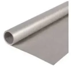 CLAIREFONTAINE PAPEL DE REGALO 60GR ROLLO KRAFT PLATA 3M X 0,70M 95776C