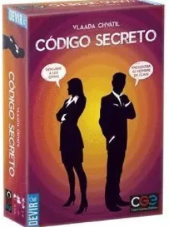 CODIGO SECRETO JUEGO DE CARTAS - TEMATICA DETECTIVESCA - DE 2 A 8 JUGADORES - A PARTIR DE 8 AÑOS - DURACION 15MIN. APROX.