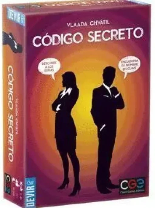 CODIGO SECRETO JUEGO DE CARTAS - TEMATICA DETECTIVESCA - DE 2 A 8 JUGADORES - A PARTIR DE 8 AÑOS - DURACION 15MIN. APROX.