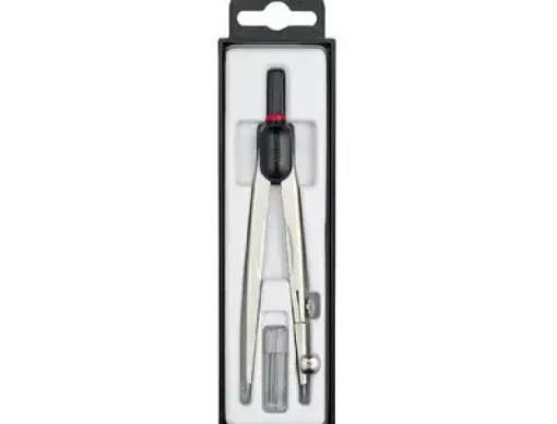 COMPAS ROTRING COMPACT UNIVERSAL AJUSTE RAPIDO RADIO 13 CM CIRCUNFERENCIA 32 CM