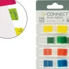 CONNET BANDERITAS SEPARADORAS DISPENSADOR 4 COLORES 36 HOJAS POR COLOR CS43308 KF03631