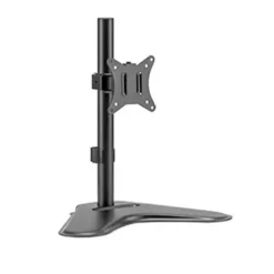 CROMAD SOPORTE DE MESA CON BASE PARA MONITOR DE 17-32 - GIRATORIO, INCLINABLE - GESTION DE CABLES - PESO MAX 9KG - VESA 100X100MM