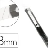 CUTER METALICO Q-CONNECT XD-C78 CUCHILLA ANCHA DE CERAMICA 155X20X18 MM