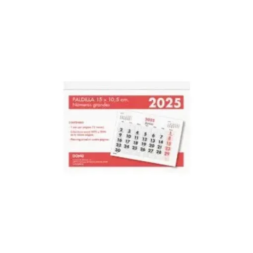 DOHE FALDILLA 15 X 10,5CM NUMEROS GRANDES