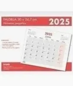 DOHE FALDILLA 30 X 24,7 CM NUMEROS GRANDES