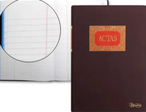 DOHE LIBRO DE ACTAS 50 HOJAS FOLIO NATURAL REF. 09921 CS04593