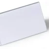 DURABLE PORTANOMBRES DE MESA CON FORMA DE TEJADO - PLASTICO - INCLUYE ETIQUETAS EN BLANCO - TAMAÑO DE LA ETIQUETA 52/104X100MM