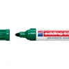 EDDING 550 ROTULADOR PERMANENTE - PUNTA REDONDA - TRAZO ENTRE 3 Y 4 MM. - RECARGABLE - SECADO RAPIDO - COLOR VERDE