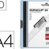 EDDING DOSSIER DURABLE A4 DURACLIP 30H AZUL 2200 AZUL MAK180250