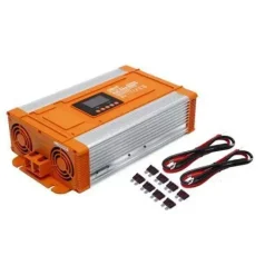 ELBAT CONVERTIDOR DE CORRIENTE ONDA PURA CON PANTALLA LCD 2000W - COLOR VARIOS
