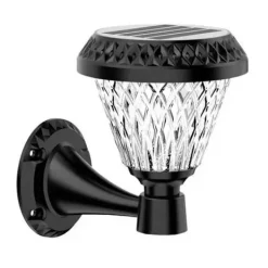 ELBAT LUZ SOLAR PORTATIL - 16X18.8CM - 6500K, 250 LUMENES - BATERIA 3.2V, 2000MAH - PANEL SOLAR 5V / 2W - IP65 - TIEMPO DE CARGA 3-5 HORAS - TIEMPO DE USO 10-12 HORAS - ANGULO 360º - COLOR NEGRO