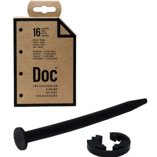 ENCUADERNADOR DOC NEGRO /BL.16UD 00010002 MAK181009