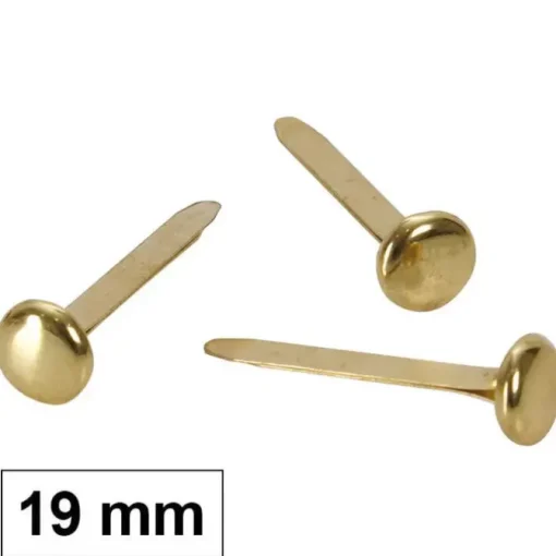 ENCUADERNADOR LATON S/ARAND.20MM