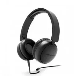ENERGY SISTEM AURICULARES DE DIADEMA - PLASTICO 100% RECICLADO - CABLE EXTRAIBLE - MICROFONO - ASISTENTE DE VOZ - COLOR NEGRO
