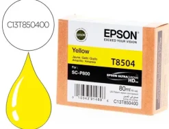 EPSON T8504 AMARILLO CARTUCHO DE TINTA ORIGINAL - C13T850400