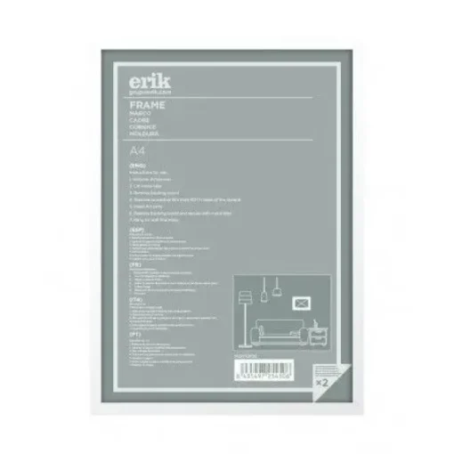 ERIK MARCO MADERA BLANCO A4 210X297