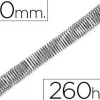 ESPIRAL METALICO Q-CONNECT 64 5:1 30MM 1,2MM CAJA DE 50 UNIDADES