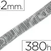 ESPIRAL METALICO Q-CONNECT 64 5:1 42MM 1,2MM CAJA DE 25 UNIDADES
