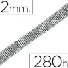 ESPIRAL METALICO Q-CONNECT 64 5:1 32MM 1,2MM CAJA DE 50 UNIDADES