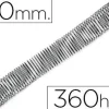 ESPIRAL METALICO Q-CONNECT 64 5:1 40MM 1,2MM CAJA DE 25 UNIDADES
