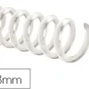 ESPIRAL PLASTICO Q-CONNECT TRANSPARENTE 32 5:1 8MM 1,8MM CAJA DE 100 UNIDADES